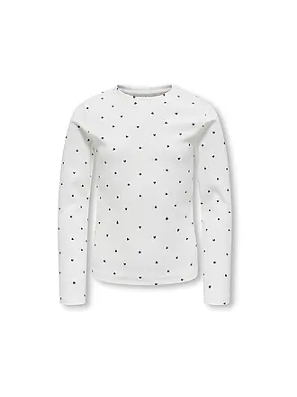 ONLY | Mädchen Langarmshirt KOGTRINNY | weiss